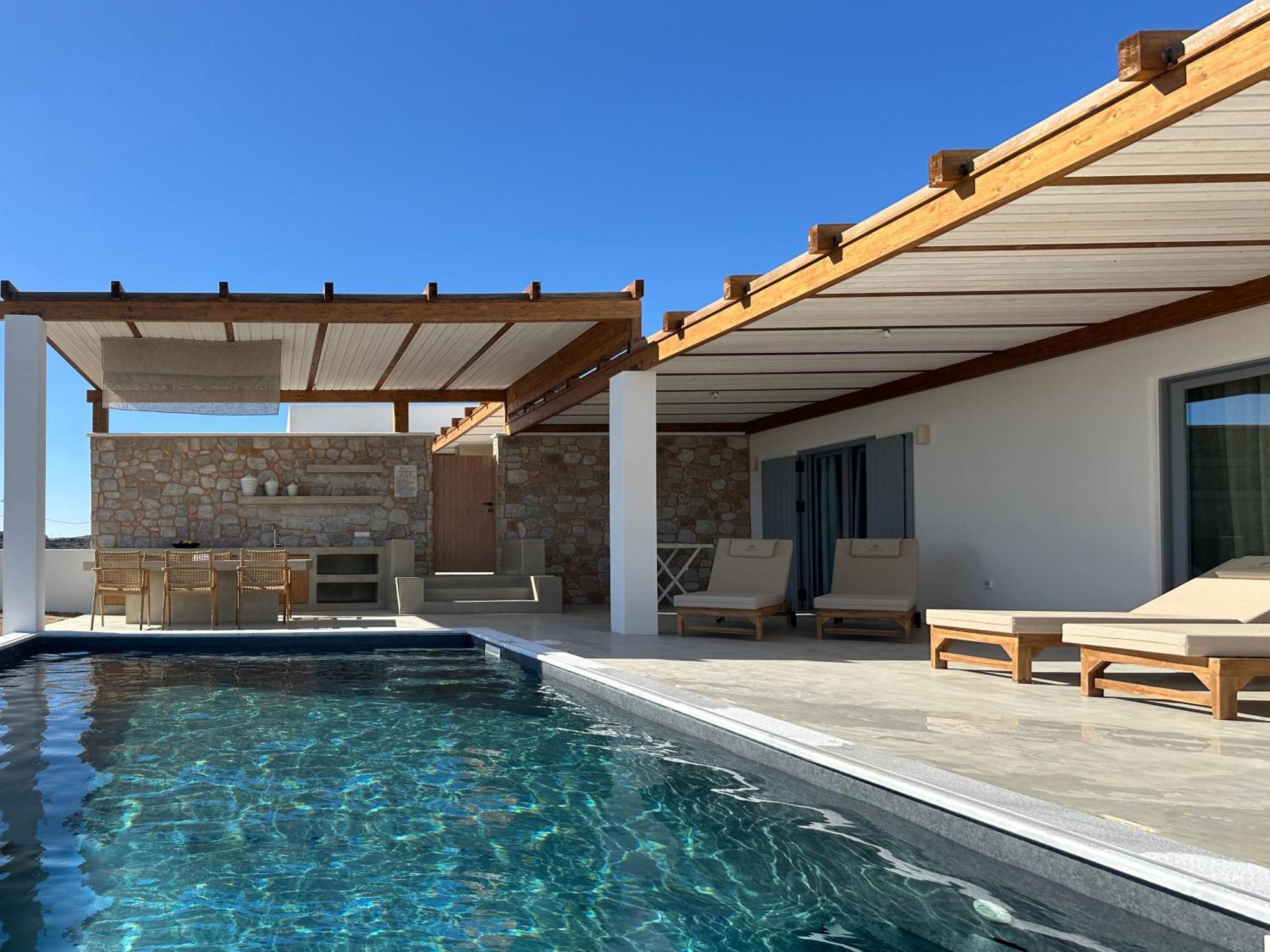 Adriana Luxury Villas Adamantas  ภายนอก รูปภาพ