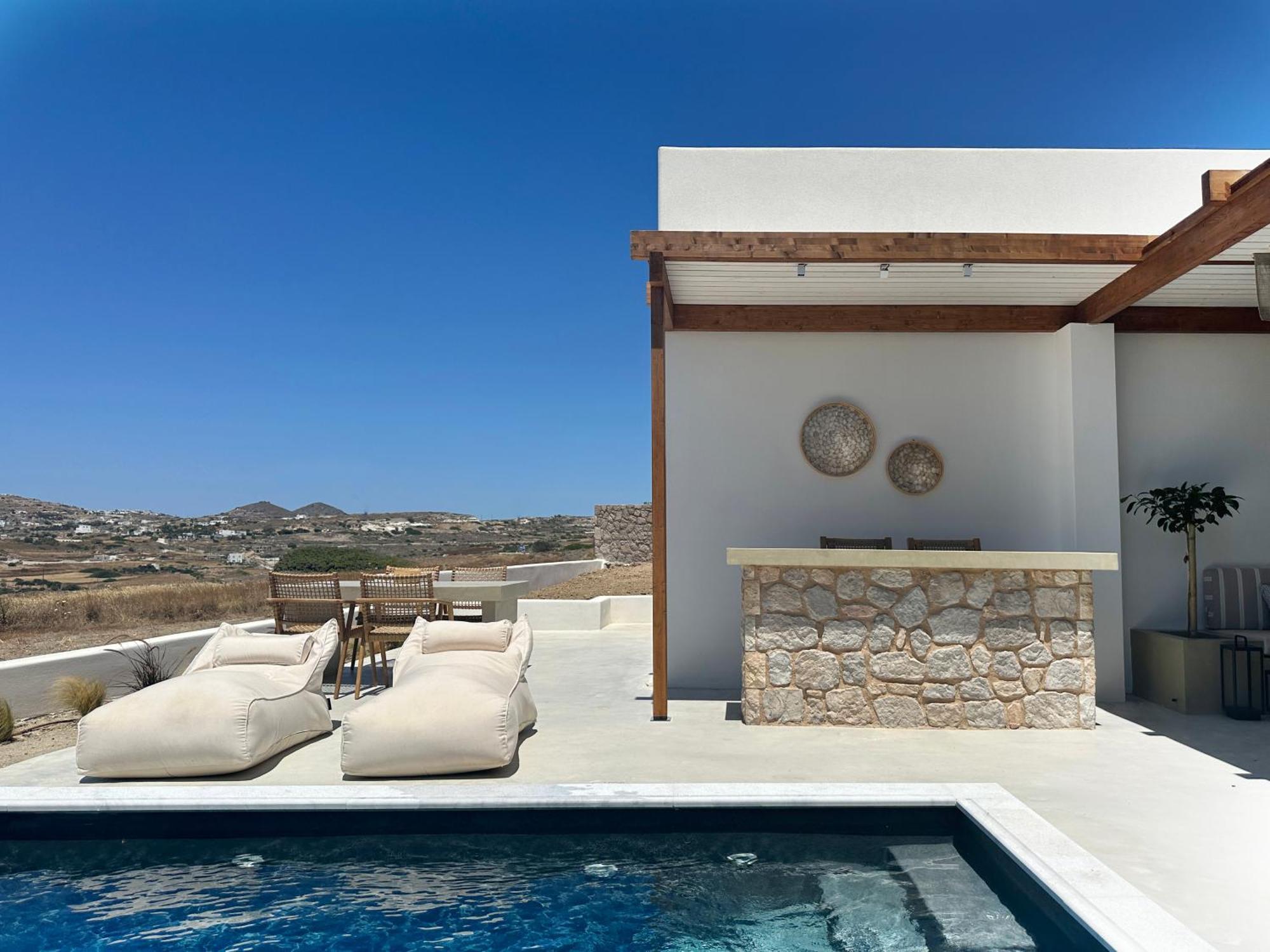 Adriana Luxury Villas Adamantas  ภายนอก รูปภาพ