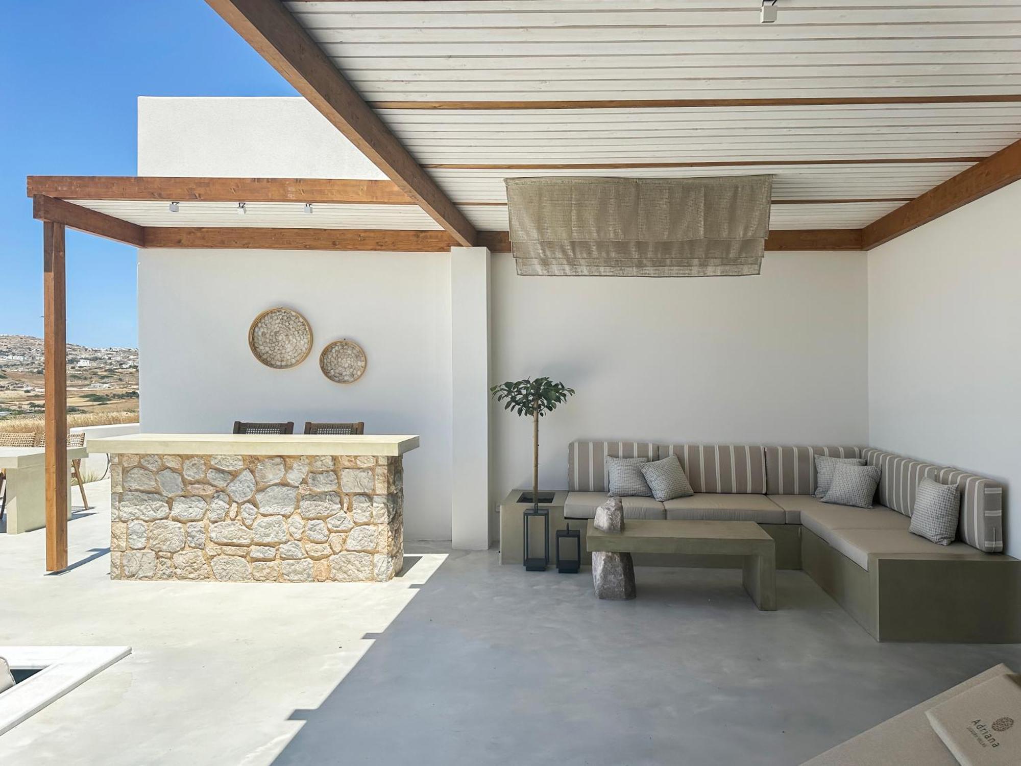 Adriana Luxury Villas Adamantas  ภายนอก รูปภาพ