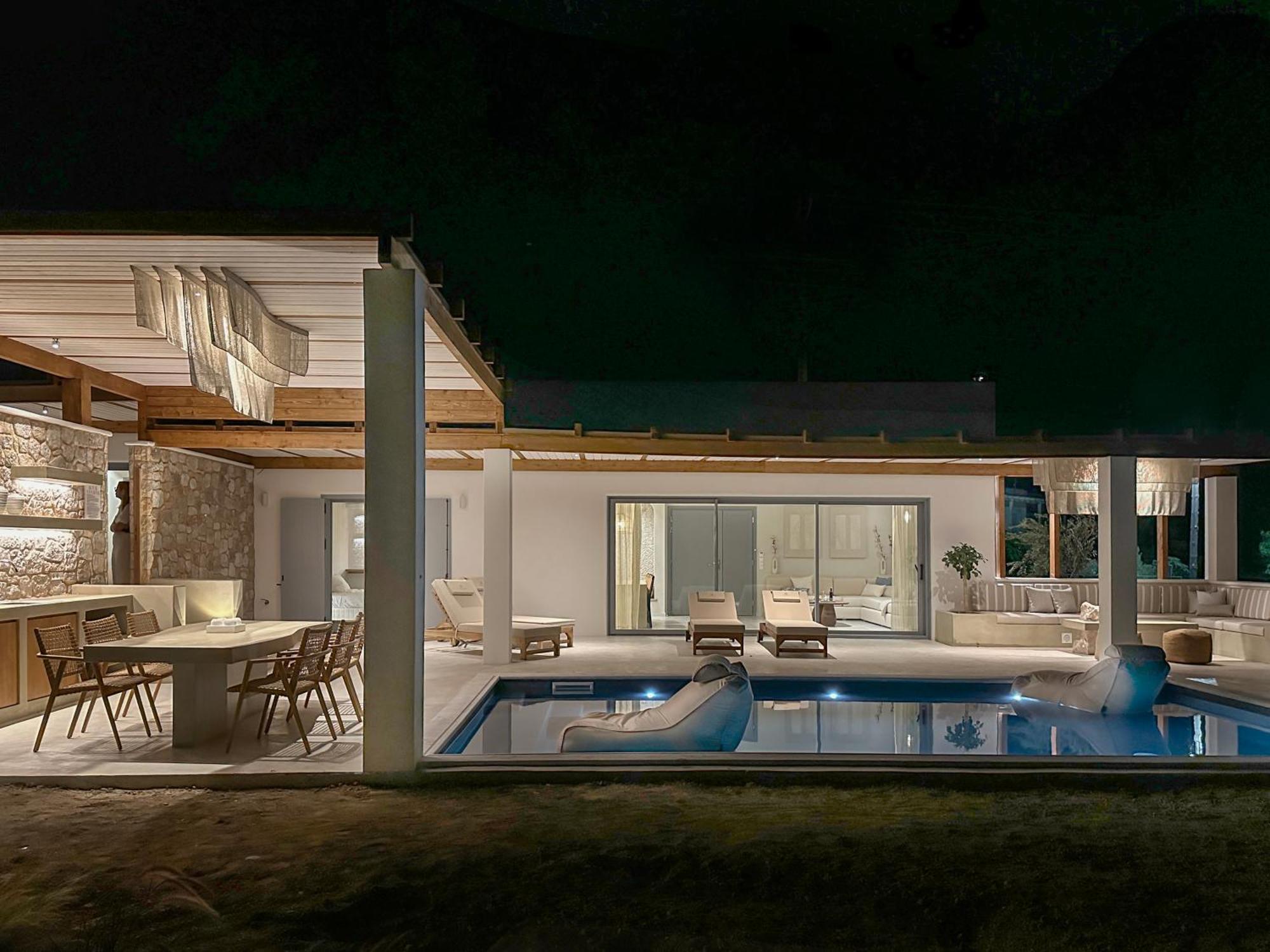 Adriana Luxury Villas Adamantas  ภายนอก รูปภาพ